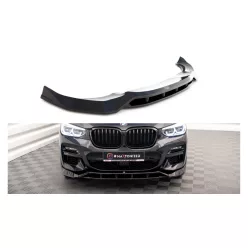   Maxton Design Első Toldat / Splitter BMW X3 G01 M-Pack (2017–) – Fényes Fekete