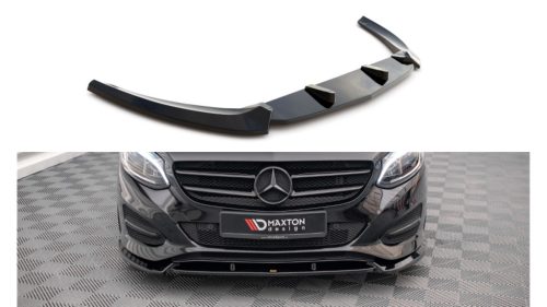 Maxton Design Első Toldat / Splitter Mercedes-Benz B W246 Facelift (2014–2018) – Fényes Fekete