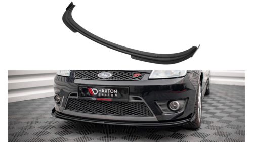 Splitter Ford Fiesta VI ST Front Pro v.1 + flaps Black