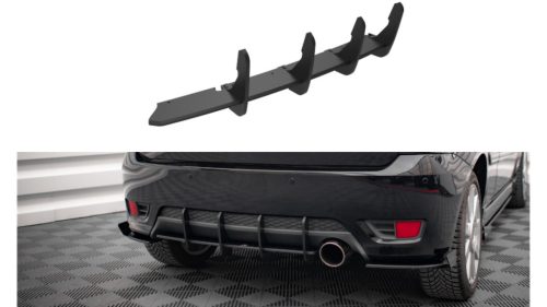 Diffuser Ford Fiesta VI ST Rear Street Pro Black-Red
