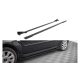 Diffuser Ford Fiesta VI ST Side Skirts Street Pro Black-Red + Gloss Flaps
