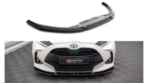 Maxton Design Első Toldat / Splitter Toyota Yaris Mk4 (2019–) – Fényes Fekete
