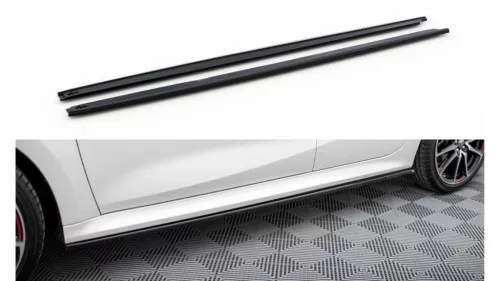 Maxton Design Küszöbtoldat Toyota Yaris Mk4 (2019–) – Fényes Fekete