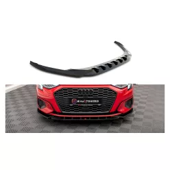   Maxton Design Első Toldat / Splitter Audi A3 8Y (2020–) – Fényes Fekete