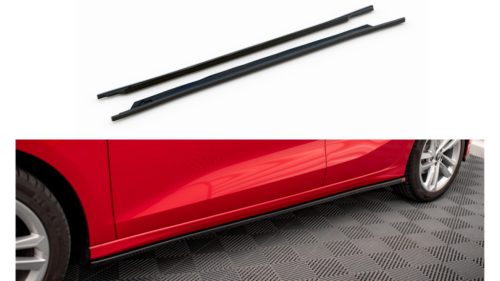 Diffuser Audi A3 8Y Side Skirts Gloss Black