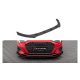 Splitter Audi A3 8Y Front Pro + flaps Black-Red
