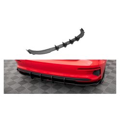 Diffuser Audi A3 8Y Rear Valance Red + Gloss Flaps
