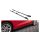 Diffuser Audi A3 8Y Side Skirts Street Pro Black-Red + Gloss Flaps