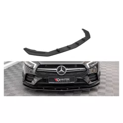   Maxton Design Első Toldat / Splitter Mercedes-Benz A35 AMG W177 (2018–) – Fekete-Piros