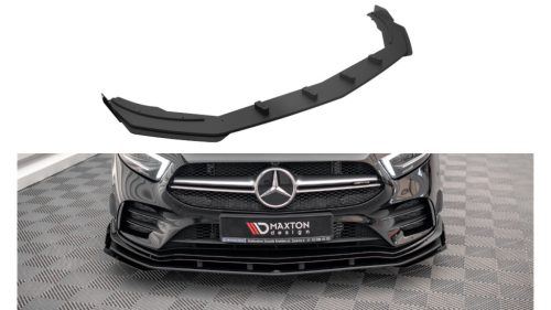 Maxton Design Első Toldat / Splitter Mercedes-Benz A35 AMG W177 (2018–) – Fekete-Piros