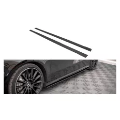   Maxton Design Küszöbtoldat Mercedes-Benz A35 AMG W177 (2018–) – Fekete-Piros