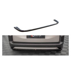 Splitter Citroen Berlingo III Rear Central Gloss Black