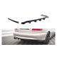 Splitter Volvo C70 I Rear Central with Diffuser Gloss Black