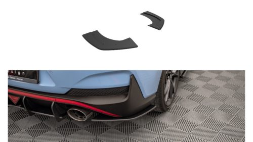 Splitter Hyundai I30 III Facelift N Fastback Rear Side Street Pro Black-Red