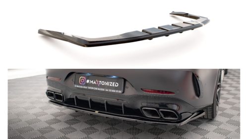 Maxton Design Hátsó Diffúzor Mercedes-Benz AMG GT 63S 4-Door Coupe – Fényes Fekete