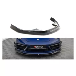   Maxton Design Első Toldat / Splitter Porsche 911 992 Carrera Aero Carrera GTS (2019–) – Fényes Fekete