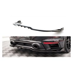   Splitter Porsche 911 Turbo S 992 Rear Central with Diffuser Gloss Black
