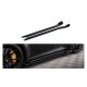Diffuser Porsche 911 Turbo S 992 Side Skirts Gloss Black