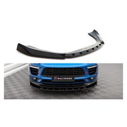 Splitter Porsche Macan I Front v.2 Gloss Black