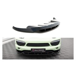 Splitter Porsche Cayenne II Front Gloss Black