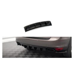 Diffuser Porsche Cayenne II Rear Valance Gloss Black