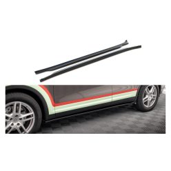 Diffuser Porsche Cayenne II Side Skirts Gloss Black
