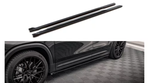Maxton Design Küszöbtoldat Mercedes-Benz GLB 35 X247 (2019–) – Fényes Fekete