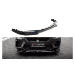   Maxton Design Első Toldat / Splitter BMW X6 F86 M-Pack (2020–) – Fényes Fekete