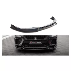   Maxton Design Első Toldat / Splitter BMW X6 F86 M-Pack (2020–) – Fényes Fekete