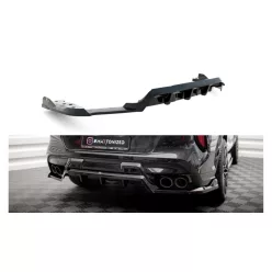   Maxton Design Hátsó Diffúzor BMW X6 F86 M-Pack (2020–) – Fényes Fekete