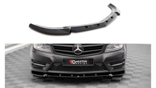 Splitter Mercedes-Benz C C204 W204 Facelift S204 Facelift Front v.1 Gloss Black