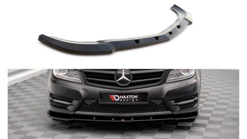 Splitter Mercedes-Benz C C204 W204 Facelift S204 Facelift Front v.2 Gloss Black