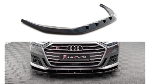 Splitter Audi A8 D5 S-Line Front v.2 Gloss Black
