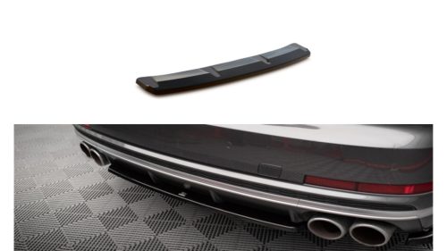 Splitter Audi S8 D5 Rear Central Gloss Black