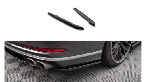 Splitter Audi S8 D5 Rear Side Gloss Black