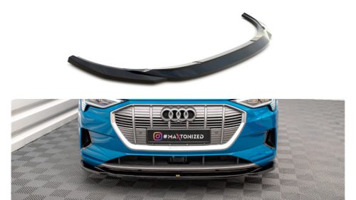 Splitter Audi e-tron Front v.1 Gloss Black