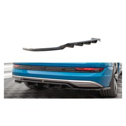 Splitter Audi e-tron Rear Central with Diffuser Gloss Black
