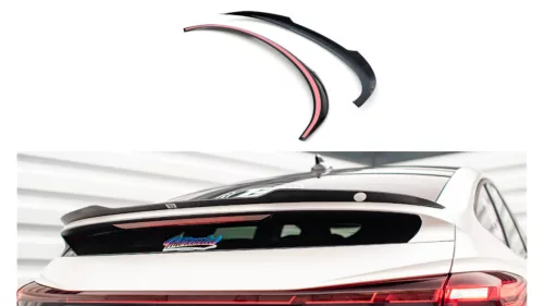 Maxton Design Spoiler Toldat Audi Q4 E-Tron Mk1 Sportback (2021–) – Fényes Fekete