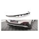 Splitter Kia EV6 I GT-Line Rear Central with Diffuser Gloss Black
