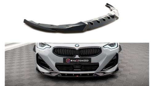 Splitter BMW 2 G42 M-Pack Front v.2 Gloss Black