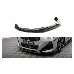   Maxton Design Első Toldat / Splitter BMW 2 G42 M-Pack (2021–) – Fényes Fekete