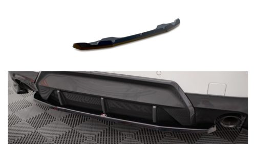Splitter BMW 2 G42 M-Pack Rear Central Gloss Black