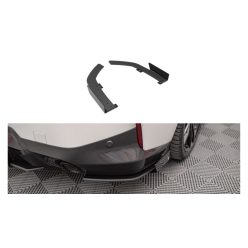   Splitter BMW 2 G42 M-Pack Rear Side Street Pro Black + Gloss Flaps