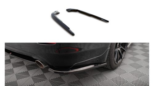Splitter Infiniti Q50 S I Rear Side v.1 Gloss Black