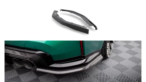 Maxton Design Hátsó Sarokelemek BMW 3 G80 M-Pack (2021–) – Karbon Hatású
