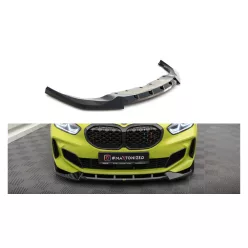   Maxton Design Első Toldat / Splitter BMW 1 F40 M-Pack (2019–) – Fényes Fekete