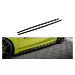   Maxton Design Küszöbtoldat BMW 1 F40 M-Pack (2019–) – Fényes Fekete