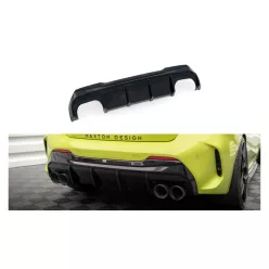   Maxton Design Hátsó Kötény / Diffúzor BMW 1 F40 M-Pack (2019–) – Fényes Fekete