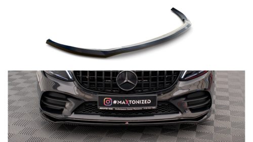 Splitter Mercedes-Benz C AMG Line W205 C205 Facelift Front v.1 Gloss Black