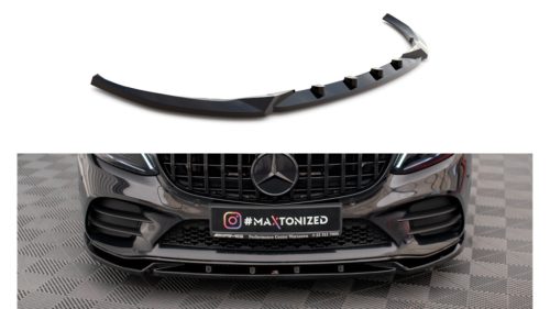 Splitter Mercedes-Benz C AMG Line W205 C205 Facelift Front v.2 Gloss Black